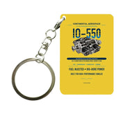 Thumbnail for IO-550 Key Chain design on yellow key chain