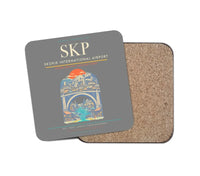 Thumbnail for Skopje International Airport SKP Coaster 1-Piece - Gray