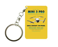 Thumbnail for DJI Mini 3 Pro Key Chain design on yellow key chain