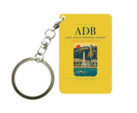 Thumbnail for Izmir Adnan Menderes Airport ADB Key Chain design on yellow key chain