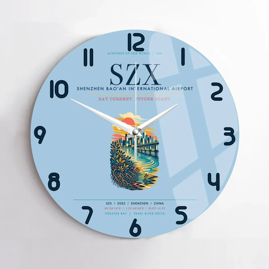Shenzhen Bao'an International Airport SZX - Blue