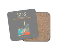 Thumbnail for Brindisi Airport BDS Coaster 1-Piece - Gray