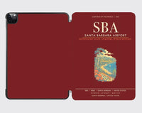 Thumbnail for Santa Barbara Airport SBA - Dark Red
