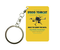 Thumbnail for Inspired Flight IF800 Tomcat Key Chain design on yellow key chain