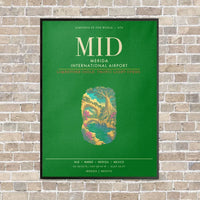 Thumbnail for Merida International Airport MID - Canvas Framed - Green