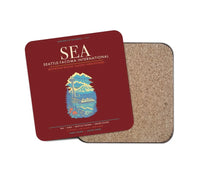 Thumbnail for Seattle-Tacoma International Airport SEA - Dark Red