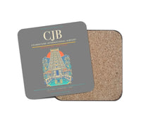 Thumbnail for Coimbatore International Airport CJB Coaster 1-Piece - Gray