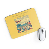 Thumbnail for VINTAGE G4472 - The Banner Tow Letters - Designed Mouse Pads design on yellow rectangle