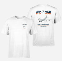 Thumbnail for WC-135R Constant Phoenix design on white double-side t-shirt, double-side print