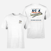 Thumbnail for Fairey Gannet AS.4 design on white t-shirt, double-side print