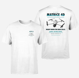 Double-Side Printing — DJI Matrice 4D Drone Double-Side T-Shirt