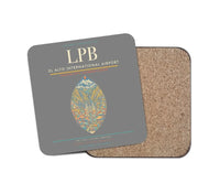Thumbnail for El Alto International Airport LPB Coaster 1-Piece - Gray