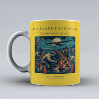 Thumbnail for VINTAGE G4252 - The Flare Path Crew - Ceramic Mug design on yellow
