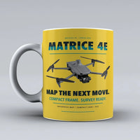 Thumbnail for Matrice 4E Mug design on yellow dji