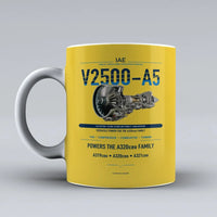 Thumbnail for Mug design on yellow v2500 a5