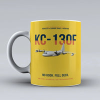Thumbnail for KC-130F BuNo 149798 design on yellow ceramic mug, double-side print