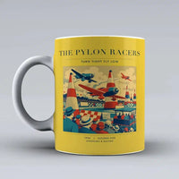 Thumbnail for VINTAGE G4046 - The Pylon Racers - Ceramic Mug design on yellow