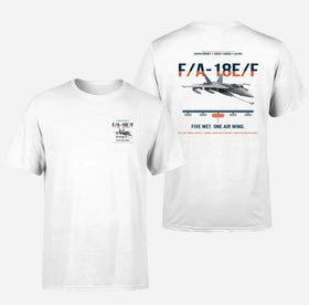 Double-Side Printing — F A-18E F Buddy Tanker Double-Side T-Shirt