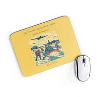 Thumbnail for VINTAGE G4523 - The Snow Clearance Crew - Designed Mouse Pads design on yellow rectangle