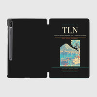 Thumbnail for Toulon-Hyères Airport (TLN) design on black samsung tablet tablet case