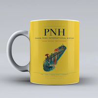 Thumbnail for Penh International Airport PNH Mug design on yellow phnom