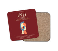 Thumbnail for Indianapolis International Airport IND - Dark Red
