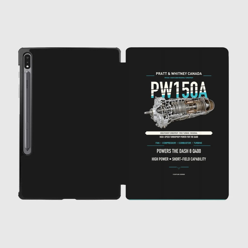 PW150A design on black samsung tablet tablet case