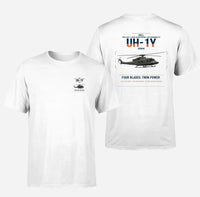 Thumbnail for Bell UH-1Y Venom design on white t-shirt, double-side print
