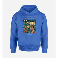 Thumbnail for VINTAGE G4442 - The Island Cinema Night - Premium Hoodie design on blue premium