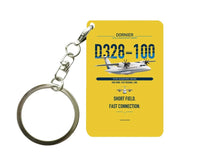 Thumbnail for D328-100 Key Chain design on yellow key chain