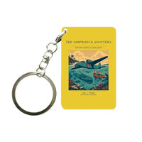 Thumbnail for VINTAGE G4369 - The Shipwreck Spotters - Designed Key Chain design on yellow