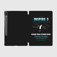 Thumbnail for DJI Inspire 3 design on black samsung tablet tablet case