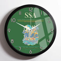 Thumbnail for Salvador - Deputado Luis Eduardo Magalhaes International Airport SSA Wall-Clock Framed - Green