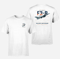 Thumbnail for Dassault Rafale C — F3-R standard design on white t-shirt, double-side print