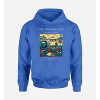 Thumbnail for VINTAGE G4126 - The Training Jets - Premium Hoodie design on blue premium