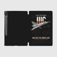 Thumbnail for Dassault Mirage IIIC design on black samsung tablet tablet case