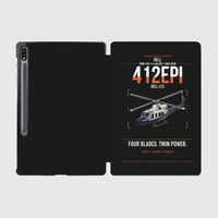 Thumbnail for Bell 412EPI design on black samsung tablet tablet case
