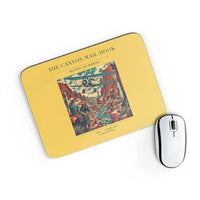 Thumbnail for VINTAGE G4285 - The Canyon Mail Hook - Designed Mouse Pads design on yellow rectangle