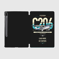 Thumbnail for Cessna 206 Stationair design on black samsung tablet tablet case