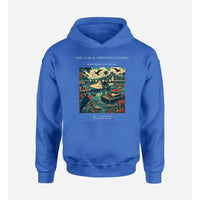 Thumbnail for VINTAGE G4060 - The Coral Stepping Stones - Premium Hoodie design on blue premium