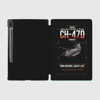 Thumbnail for Boeing CH-47D design on black samsung tablet tablet case