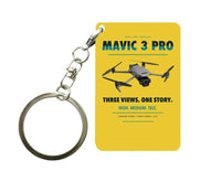 Thumbnail for DJI Mavic 3 Pro Key Chain design on yellow key chain