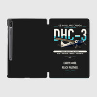 Thumbnail for DHC-3 Otter design on black samsung tablet tablet case