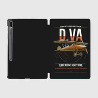 Thumbnail for Albatros D.Va design on black samsung tablet tablet case