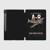 Thumbnail for Focke-Wulf Fw 190A-8 design on black samsung tablet tablet case
