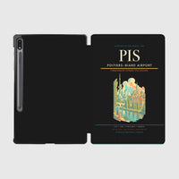 Thumbnail for Poitiers–Biard Airport (PIS) design on black samsung tablet tablet case