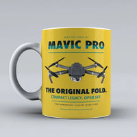 Thumbnail for Mavic Pro Mug design on yellow dji