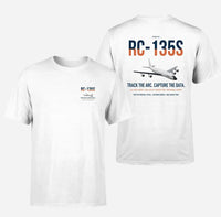 Thumbnail for RC-135S Cobra Ball design on white double-side t-shirt, double-side print