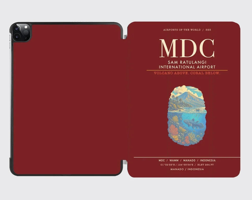 Sam Ratulangi International Airport Manado MDC - Dark Red