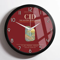 Thumbnail for The Eastern Iowa Airport Cedar Rapids CID Wall-Clock Framed - Dark Red